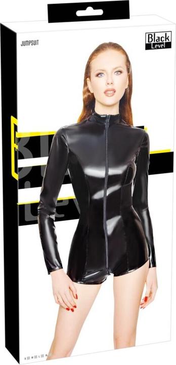 Actual product image Black Level Vinyl Jumpsuit S (S)
