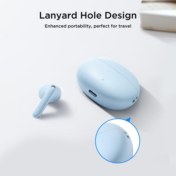 Actual product image Joyroom Funpods wireless in-ear headphones (JR-FB2) - blue (35 h, Wireless)