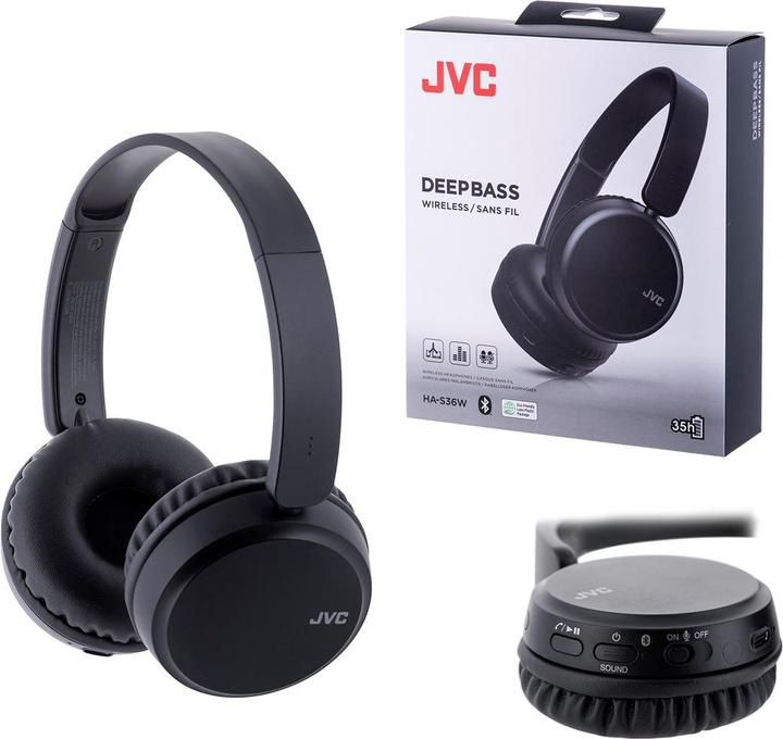 Produktbild JVC HA-S36W-B-U (ANC, 35 h, Kabellos)