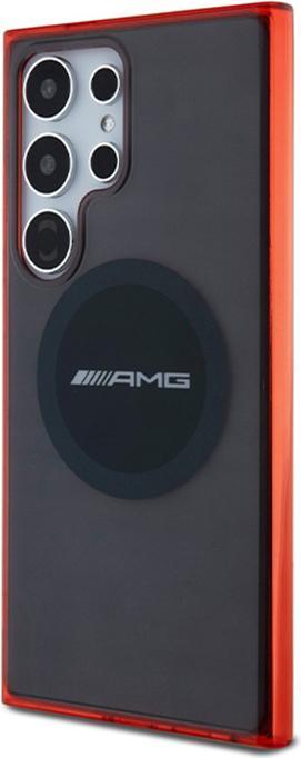 Image du produit Mercedes AMG AMHMS24L23HBCK S24 Ultra S928 czarny/black hardcase Transparent Bicolor MagSafe (Samsung Galaxy S24 Ultra)