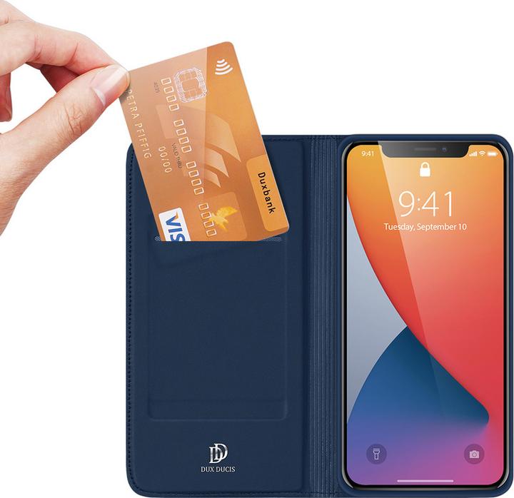 Actual product image Dux Ducis Skin Pro Series Bookcover (Apple iPhone 12 Pro Max)