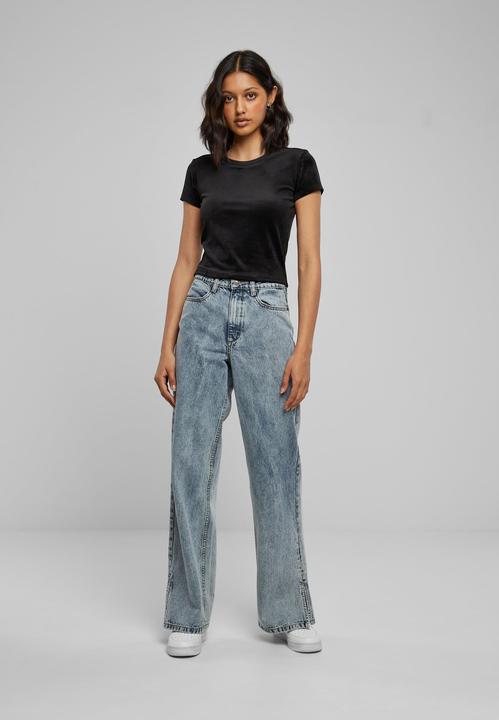 Actual product image Urban Classics Ladies Short Velvet Tee (XL)