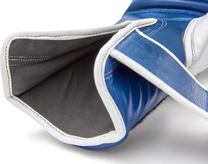 Actual product image Reebok Leather Boxing Gloves 10oz Blue (10 OZ)