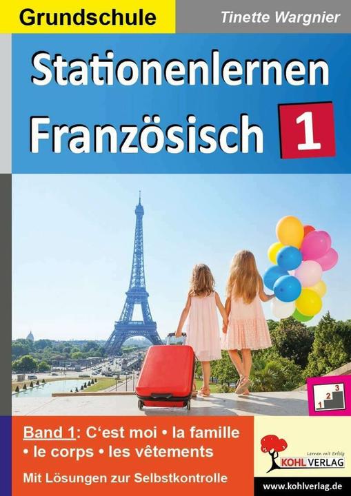 Produktbild Stationenlernen Französisch / Band 1 (Französisch, Deutsch, Tinette Wargnier, Milena Angioni, 2021)