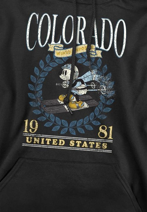 Immagine prodotto Disney Colorado Ski Felpa con Cappuccio Topolino Uomo (XXL)
