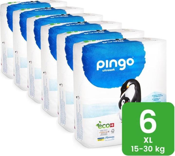 Actual product image Pingo Eco diapers (Size 6, Monthly box, 192 Piece)