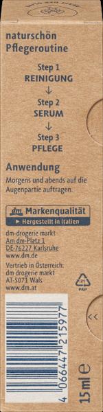 Actual product image dm alverde naturschön eye cream (Crème, Day + Night)