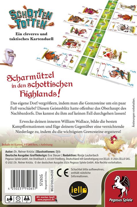 Produktbild Pegasus 57261G - Schotten Totten (DE) (Deutsch)