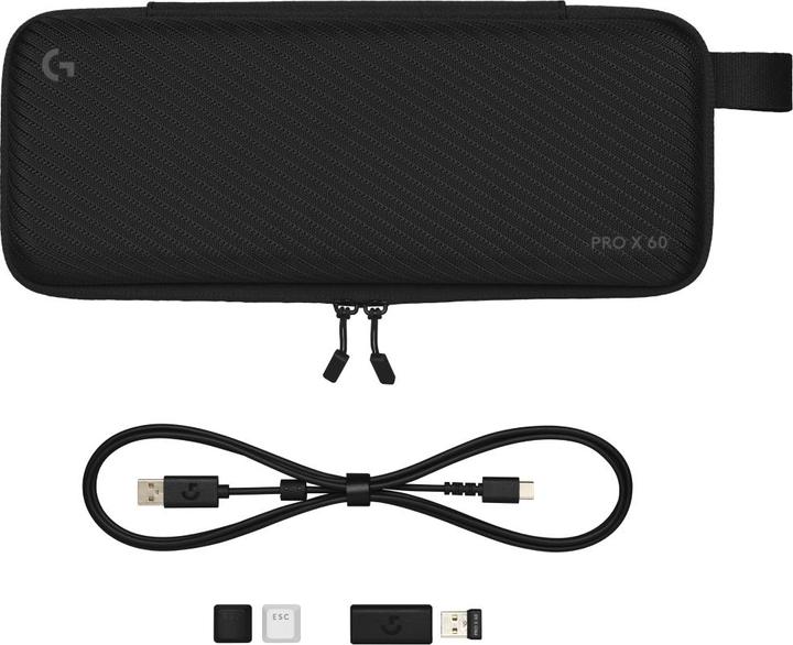Produktbild Logitech Pro X 60 (Eng. Int., Kabellos, Kabelgebunden)
