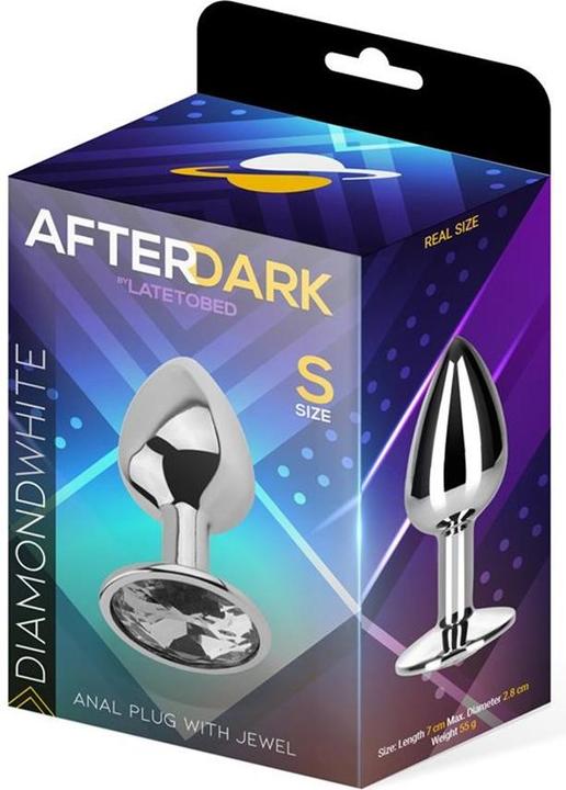 Immagine prodotto AfterDark Fantasies Butt Plug "White Diamond" piccolo