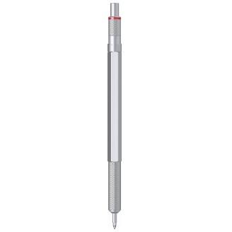 Actual product image Rotring Pin 600 M silver - 2032578 (Silver, 1 x)