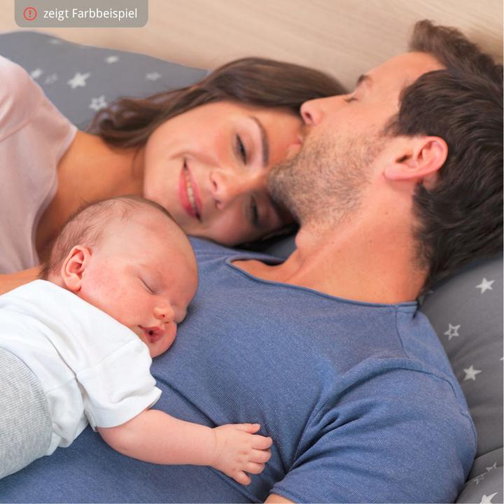 Actual product image Theraline Nursing Pillow "The Original" with Spelt Filling incl. Cover 190 cm (38 cm)
