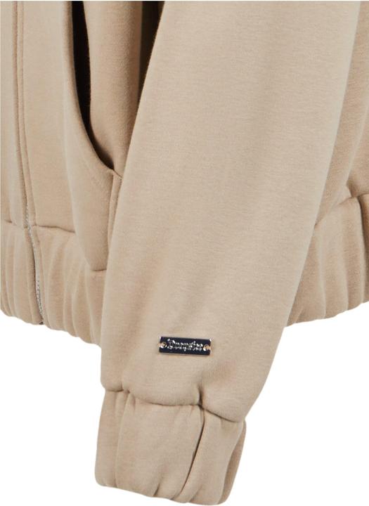 Actual product image Dropsize Super Heavy Oversize Blank Zip Hoodie - 124661 (XS)