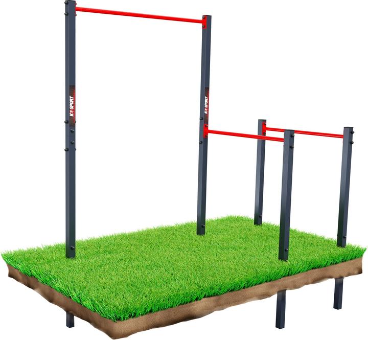 Actual product image K-Sport Outdoor Klimmzugstange & Dip Station