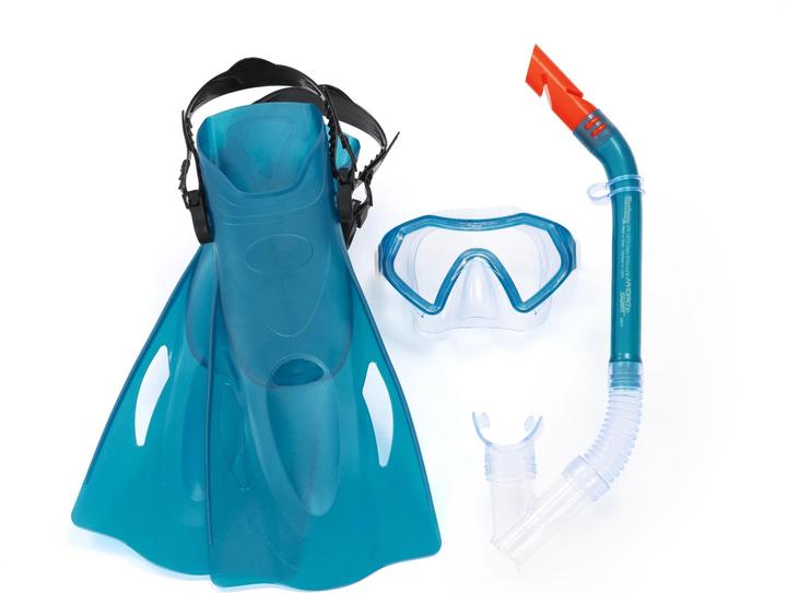 Immagine prodotto Bestway Set da sub per bambini con maschera, pinne e tubo rossi, 25046