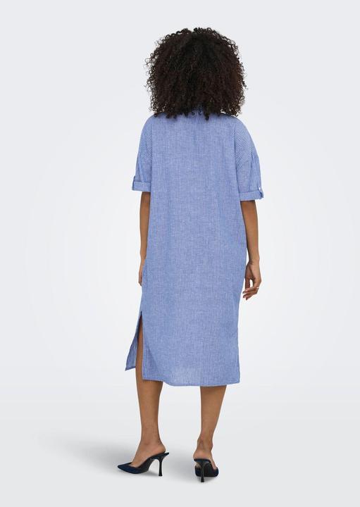 Actual product image JdY Locker geschnitten Hemdkragen Voluminöser Armschnitt Midikleid Kleid (L)