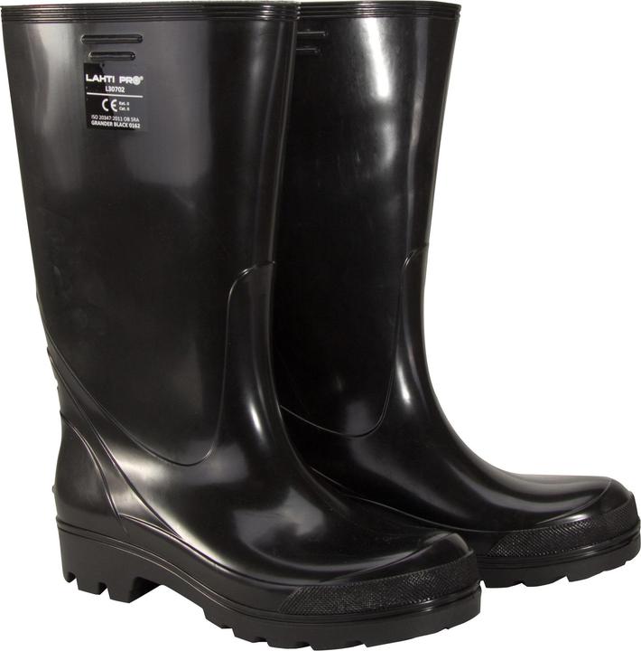 Image du produit Lahti Pro Men's black galoshes, high, pvc, ob sra, "44", ce, lahti (44)