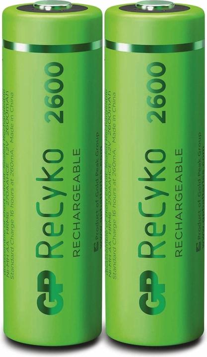 Actual product image GP Batteries ReCyko (1 pcs., AA, 2600 mAh)