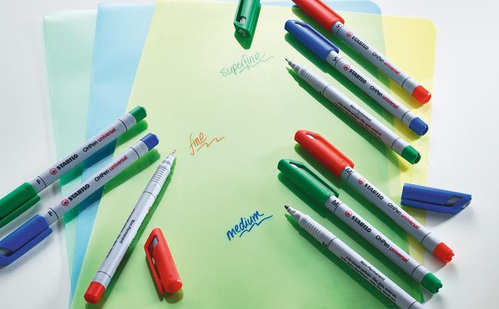 Immagine prodotto STABILO OHPen (Arancia, Verde, Blu, Nero, Rosso, Marrone, 0.40 mm, 6 x)