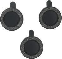 Actual product image OEM Set of lens glasses for iPhone 14 6,1" black glitter (2 pcs)