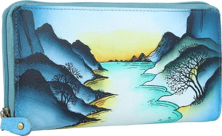 Actual product image Greenland Nature Art+Craft wallet RFID leather 20 cm