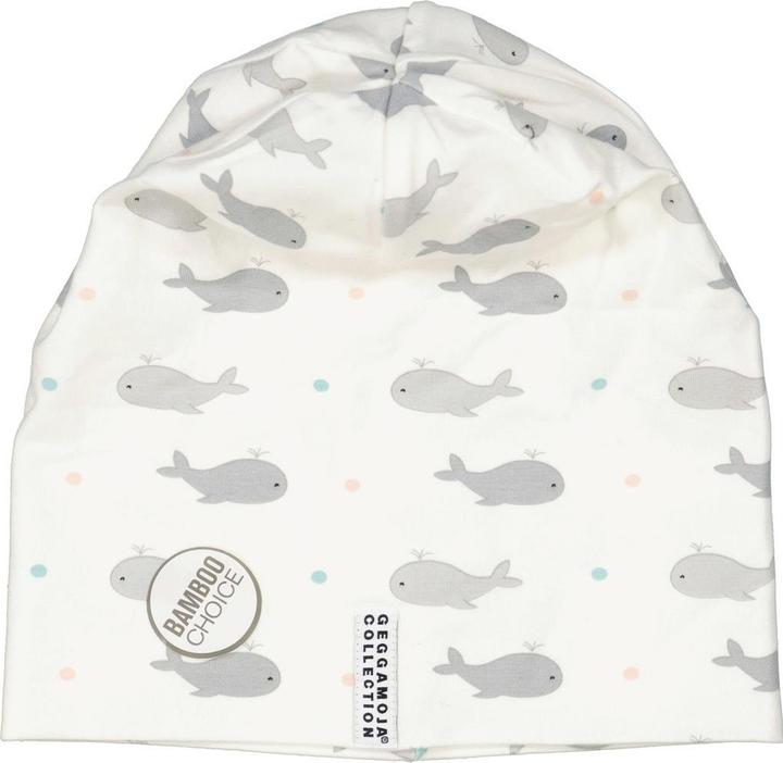 Produktbild Geggamoja Bamboo Cap Whale (XS)