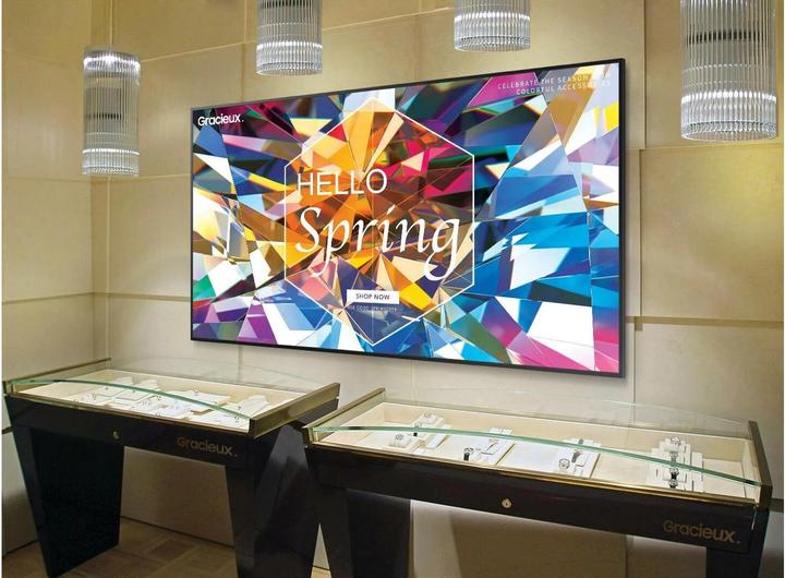 Actual product image Samsung Smart Signage QB98T-B (3840 x 2160 Pixels, 98")