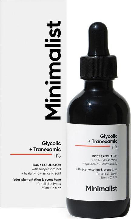 Minimalist Glycolic + Tranexamic 11% Body Exfoliator (60 ml)