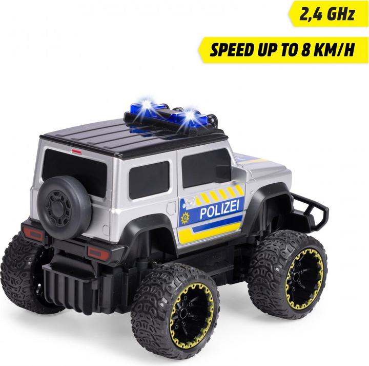 Actual product image Dickie RC Suzuki Jimny Police