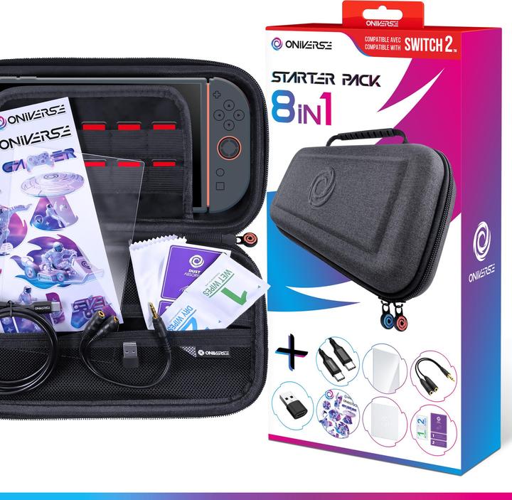 Produktbild Oniverse Switch 2™ 8 in 1 Starter-Pack - Gaming-Zubehör (Switch)