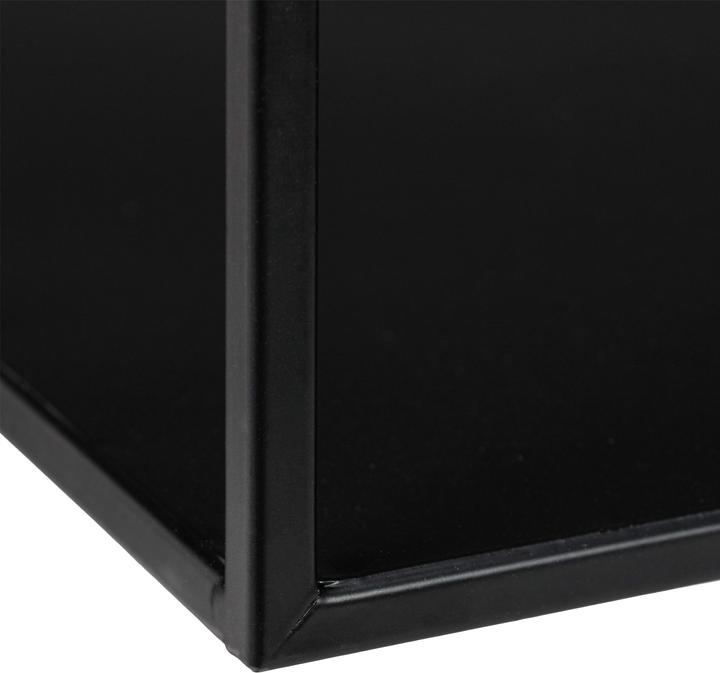 Image du produit Relaxdays Étagère murale cube, en métal (35 x 25 x 35 cm)