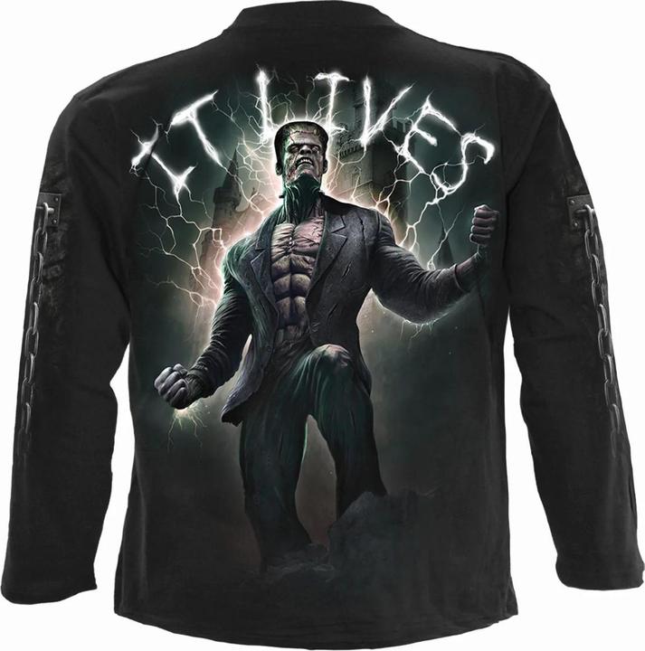 Actual product image Spiral Unisex Adult It Lives Long-Sleeved T-Shirt (L)