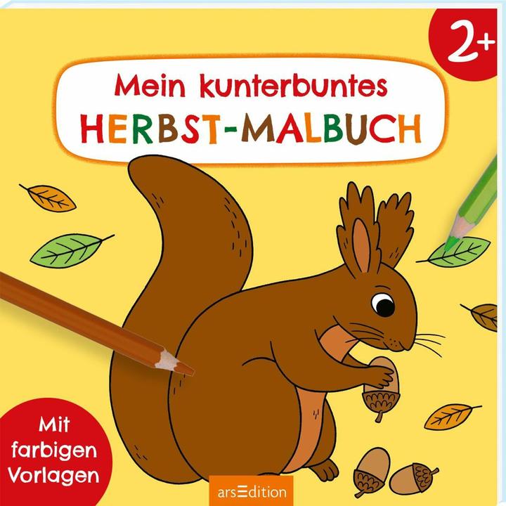 Actual product image My colourful autumn colouring book