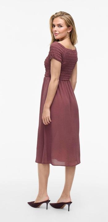 Produktbild Vila VIRITA Midi Gesmoktes Kleid (38)