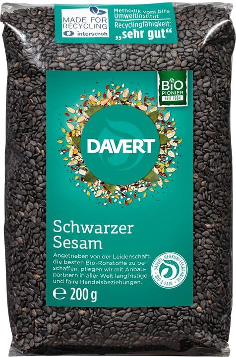 Actual product image Davert Black sesame (200 g)