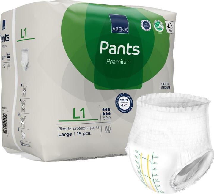 Produktbild Abena Premium L1 grün (15 x, Large)