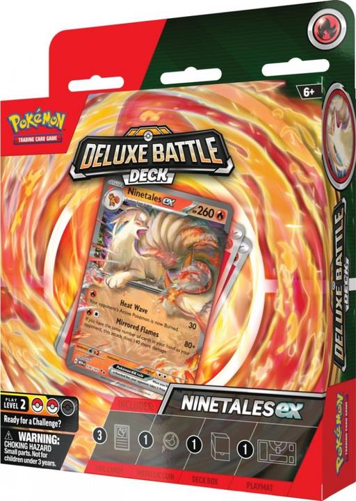 Actual product image Pokémon Deluxe Battle Deck Ninetales Ex-Karten (Deck)