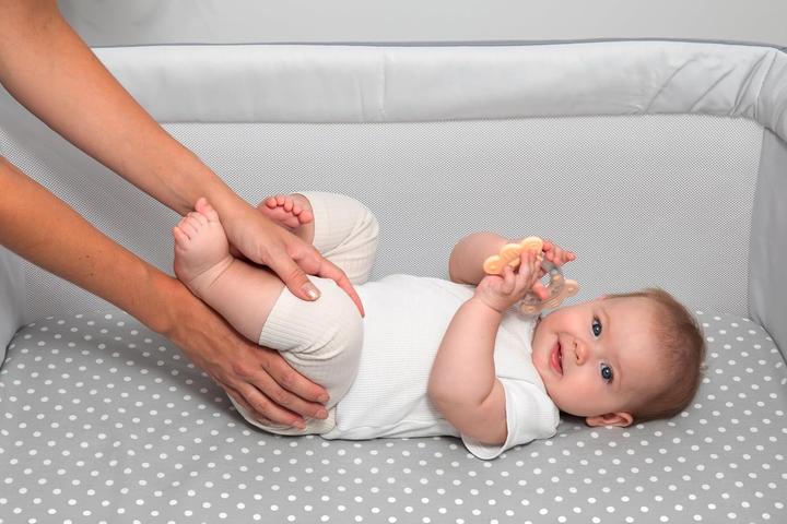 Actual product image ‎Lovely Hippo 3-teiliges Baby-Spannbettlaken-Set (50 x 83 cm)