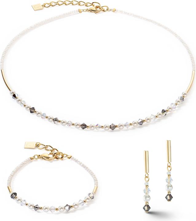 Image du produit Coeur de Lion Princess Pearls Collier (Verre, Acier inoxydable, 42 - 48 cm)