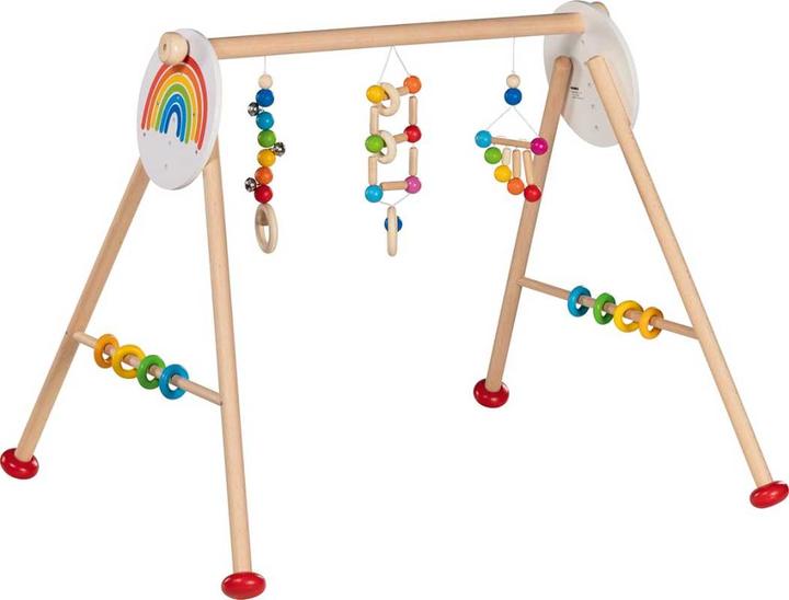 Actual product image Goki Baby-Fit Rainbow, Grip and Play Trainer