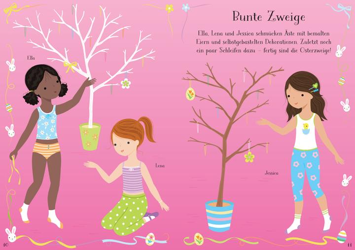 Produktbild Mein erstes Anziehpuppen-Stickerbuch: Olivia feiert Ostern (1 x)