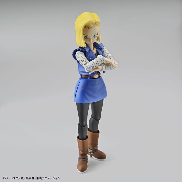 Actual product image Bandai DRAGON BALL - Figure-rise Standard Android #18 - Model Kit