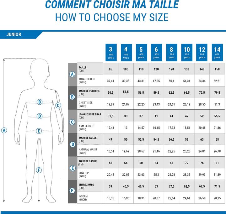 Image du produit Wedze 500 PNF (110, 116)