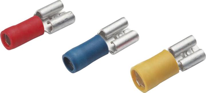 Image du produit Cimco Cosse plate isolée, DIN 46245, bleue, 2,8 x 0,8 mm