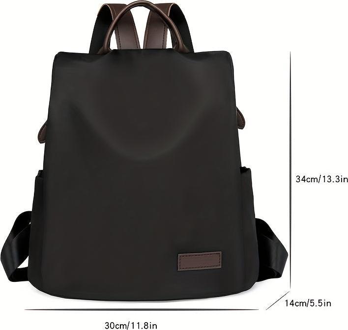 Immagine prodotto Only-Bags.Store Nylon-Rucksack 1 Stück mit Diebstahlschutz - stilvolle leichte Tasche mit grossem Fassungsvermögen