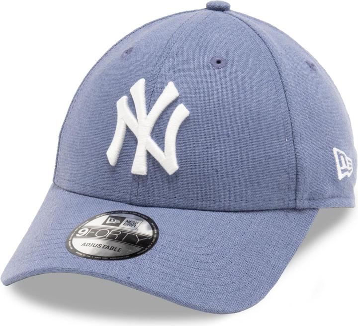 New Era 9Forty Strapback Cap Leinen New York Yankees Slate