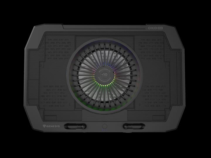 Actual product image Genesis Laptop Cooling Pad OXID 850 Black, 270 x 400 x 35 mm