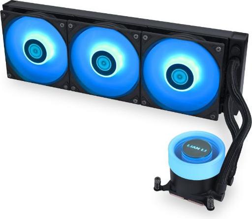Actual product image Lian-Li GA II Lite RGB AiO Wasserkühlung - 360mm, schwarz