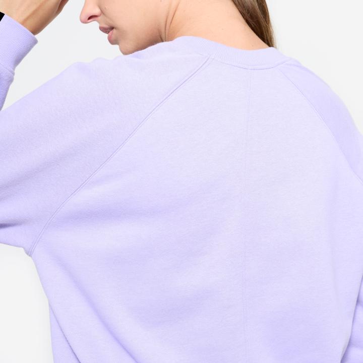 Image du produit Domyos Sweatshirt Damen Baumwollgewebe - lavendel (M)