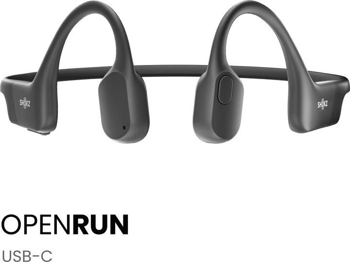 Actual product image Shokz OpenRun USB-C (No noise cancelling, 8 h, Wireless)